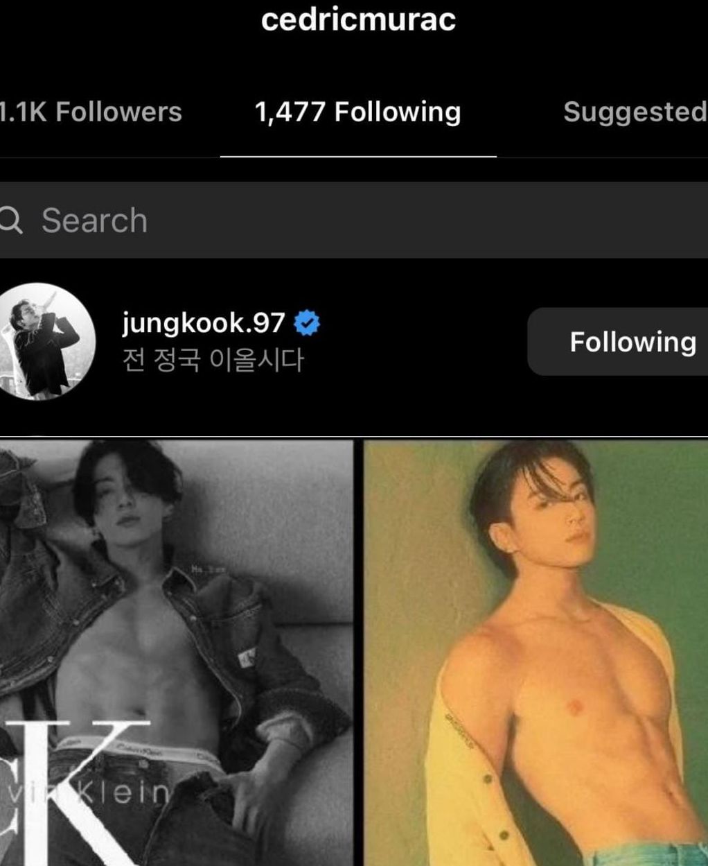Petinggi Calvin Klein follow Instagram Jungkook BTS