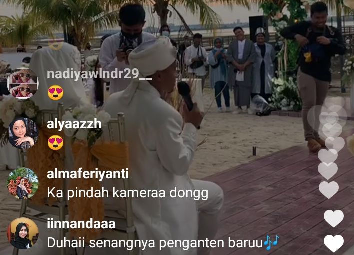 LIVE STREAMING: Akad Nikah Taqy Malik dan Sherel Thalib Ditonton Lebih dari 60.000 Orang, Selamat! - Berita KBB