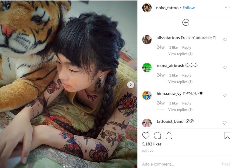 Identik Dengan Yakuza Bocah 10 Tahun Asal Jepang Justru Jadi Seniman Tato Pikiran Rakyat Com
