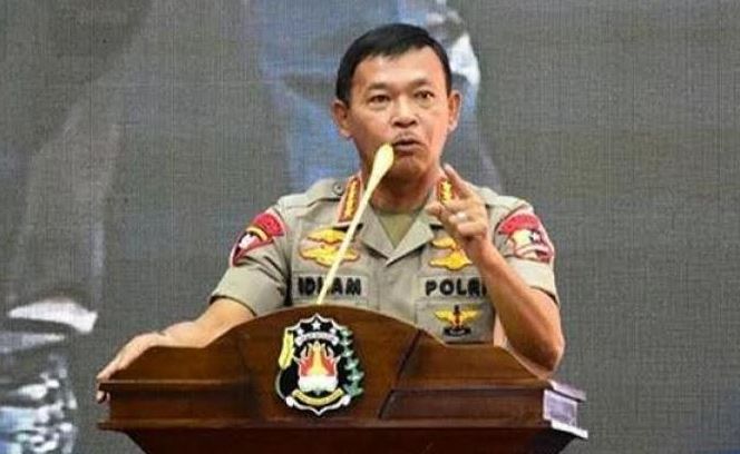 Kapolri Jenderal Pol Idham Azis.