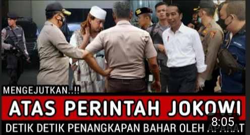 Video yang mengatakan Jokowi beri perintah penangkapan Habib Bahar Bin Smith
