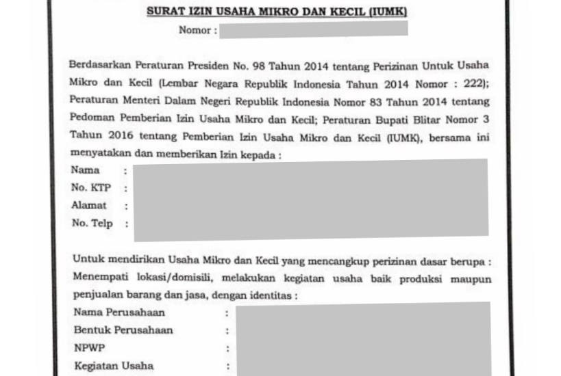 Ini Cara Buat Surat Keterangan Usaha Atau Sku Untuk Lengkapi Berkas Pendaftaran Blt Umkm 2021 Media Magelang