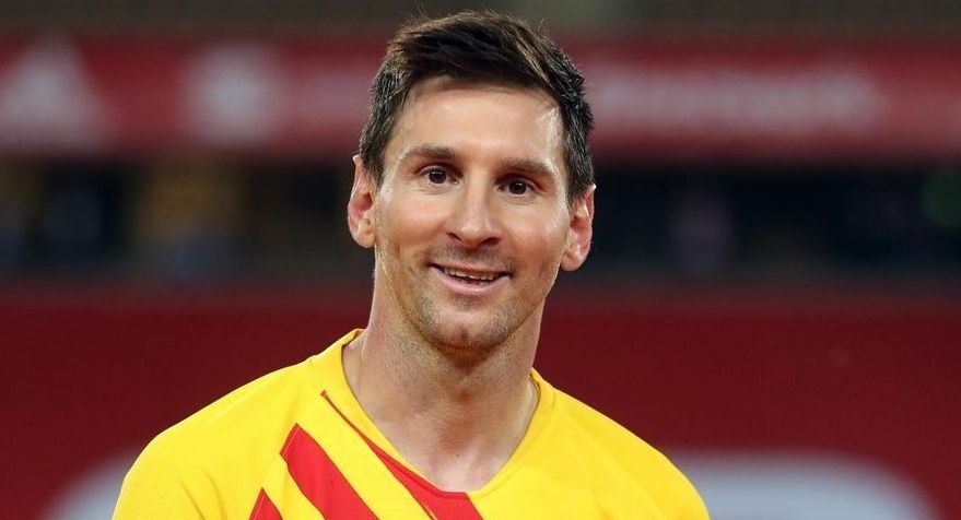 Potret Lionel Messi.