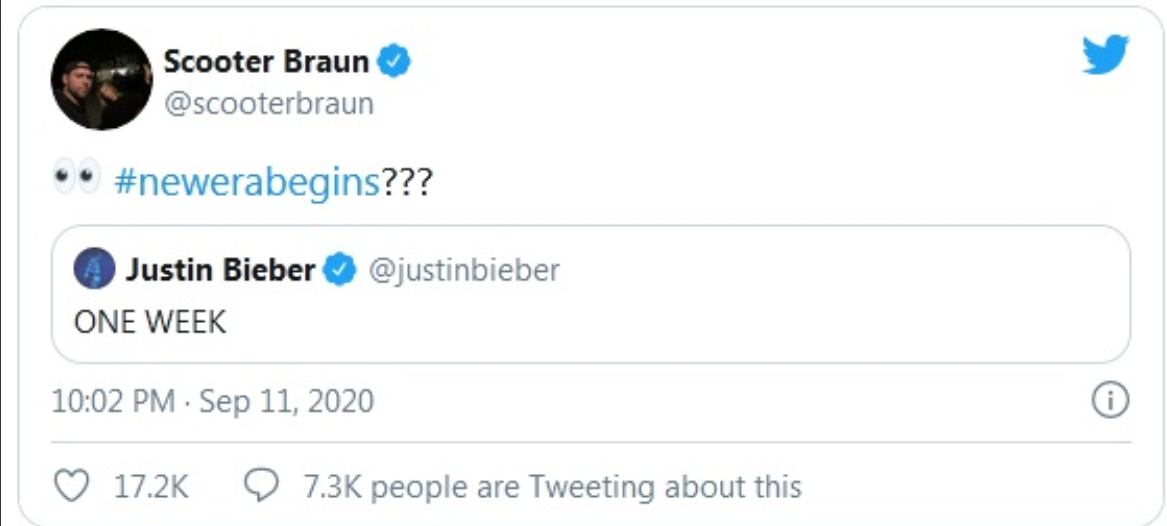 Tangkapan layar dari twitter/@scooterbraun