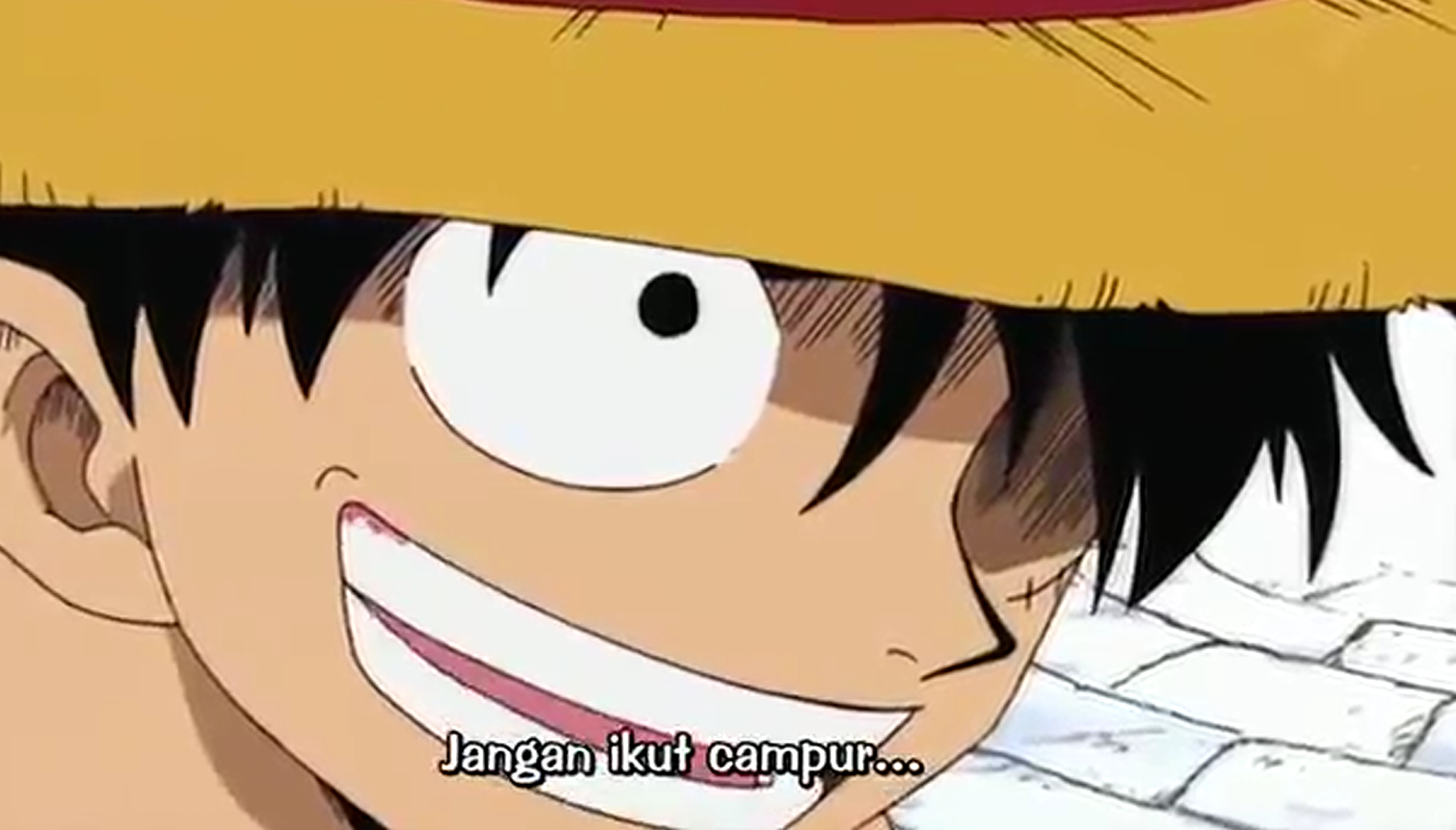 Luffy vs Buggy, serial one piece episode 7