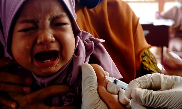Tak Dapatkan Vaksin Dosis Pertama, Risiko Wabah Campak pada Bayi Meningkat