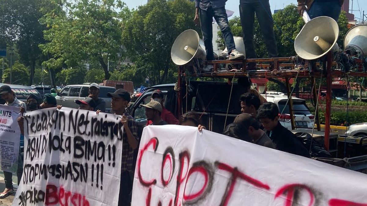 Gelar Aksi Di Kantor Kemendagri Rusa Ntb Tuntut Copot Pj Wali Kota