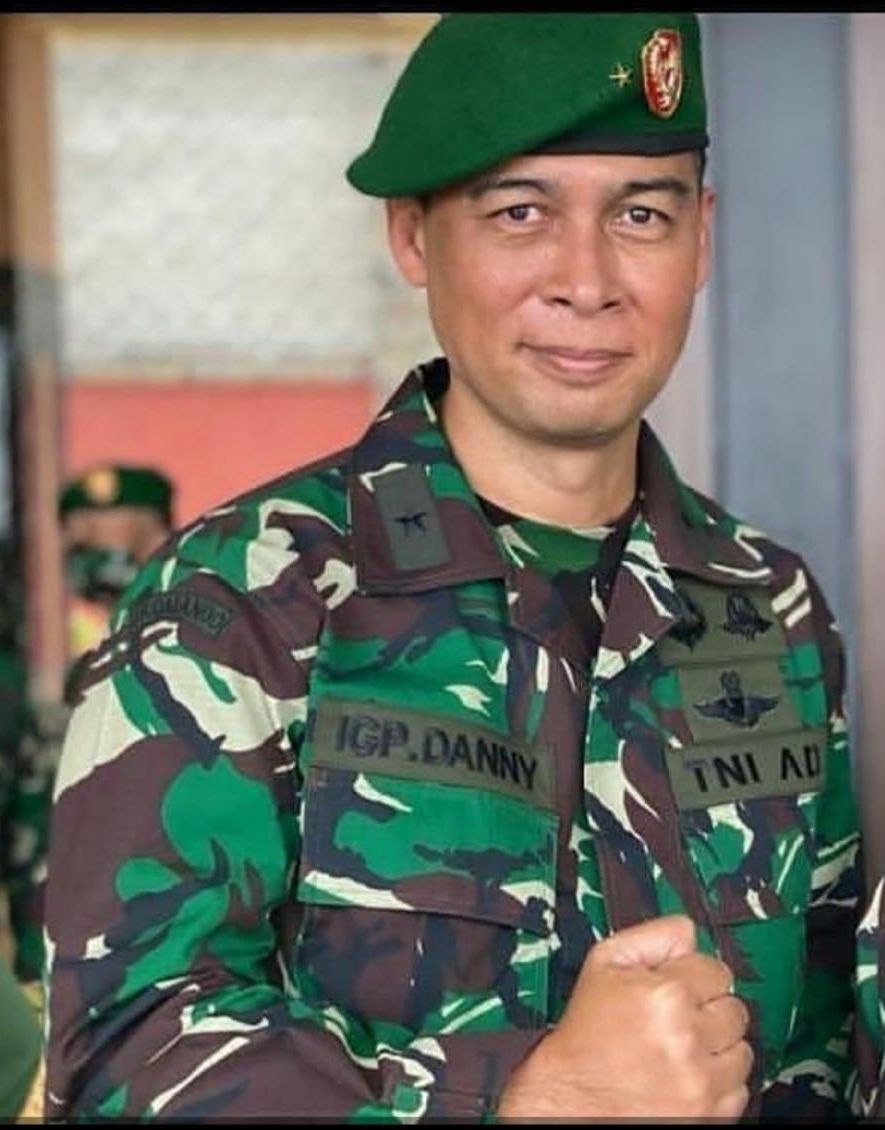 Kepala Badan Intelijen Negara Daerah (Kabinda) Papua, Brigjen TNI I Gusti Putu Danny Karya Nugraha .