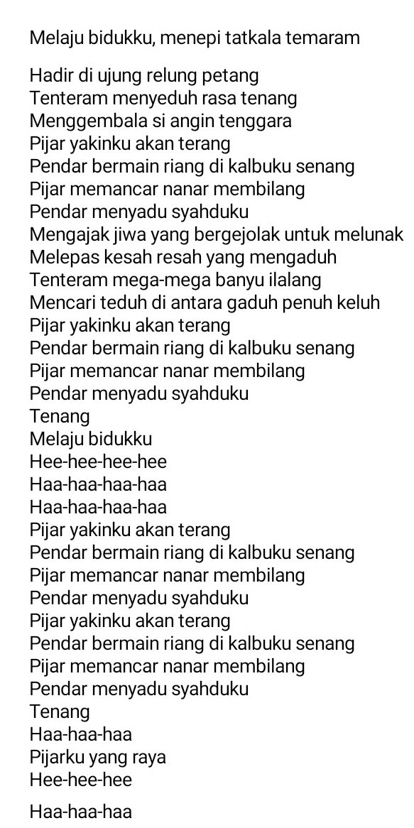 lirik lagu Pijaraya Soegi Bornean penyanyi Asmaralibrasi yang viral di TikTok, pijar yakinku akan terang