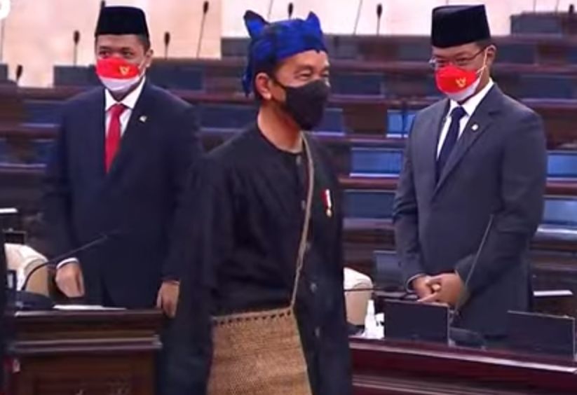 Ini Alasan Jokowi Kenakan Pakaian Adat Baduy Pada Sidang Tahunan Mpr Ri