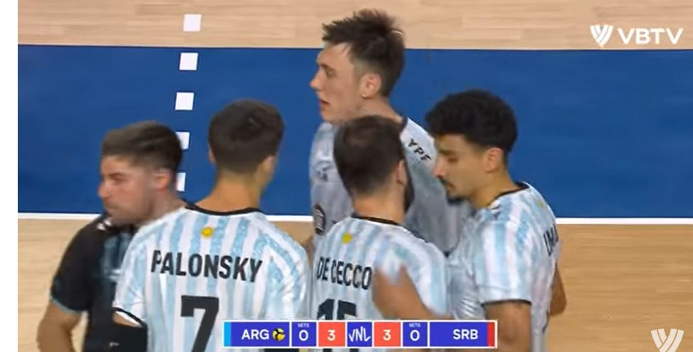 Hasil VNL 2023 Putra: Bungkam Serbia 3-1, Argentina Buka Peluang Lolos Ke Babak Perempat Final