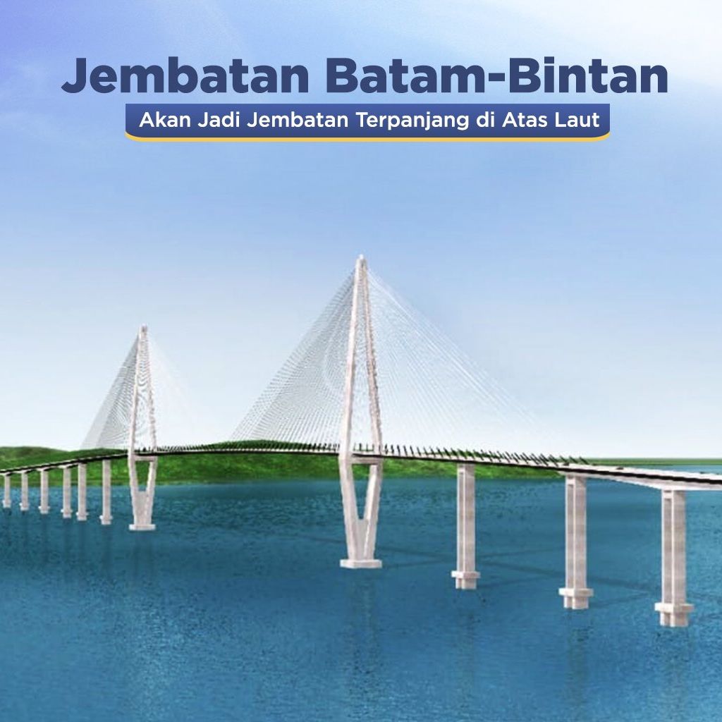 Jembatan Batam-Bintan masuki tahap pengukuran kedalaman laut yang nantinya akan mulai dibangun pada awal Tahun 2024
