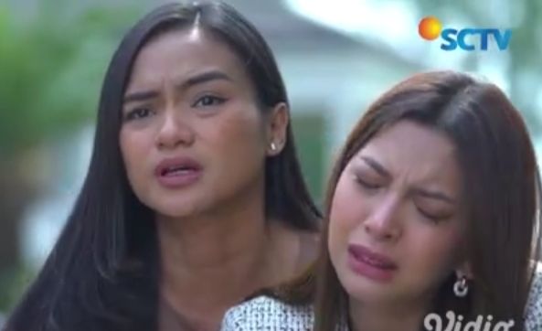 Sinopsis Takdir Cinta Yang Kupilih 26 Mei 2023: Novia nangis di depan Riska teringat nasib pernikahannya dengan Jeffrey. 