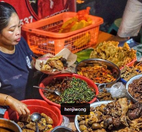 Gudeg Mercon Bu Tinah, kuliner malam Yogyakarta enak dan murah disantap saat libur Lebaran