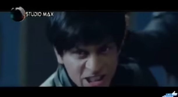 Wajah garang Shah Rukh Khan di Film Don kesatu.