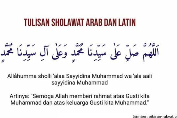 Lirik Sholawat Allahumma Sholli Ala Sayyidina Muhammad, Obat Hati Dan ...