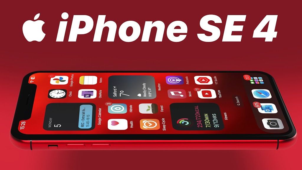 Desain render terbaru iPhone SE 4, Apple kabarnya masih belum memutuskan apakah ponsel ini membawa banyak Upgrade ataupun tidak