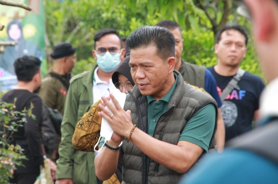 Foto Bupati Bandung dadang Supriatna