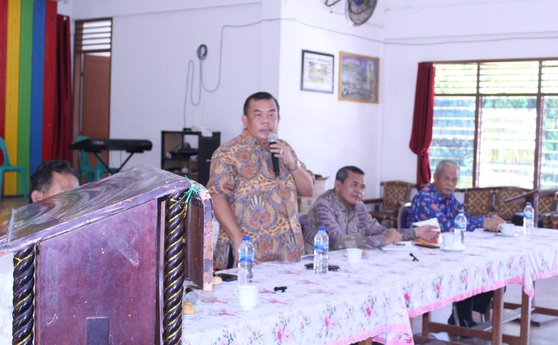 Mangihut Sinaga SH MH Silaturahmi Dengan Rohaniawan GKPI Korwil Sumut Tiga