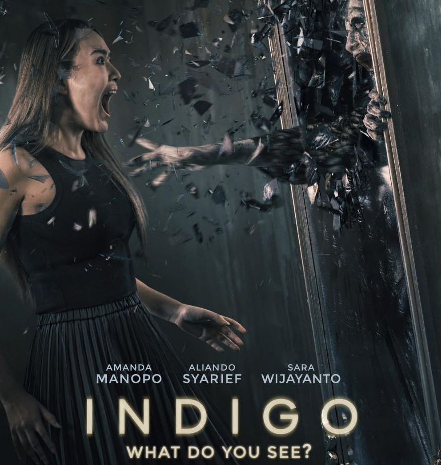 Official Poster Indigo: What Do You See? Tampilkan Sosok Mengerikan yang Meneror Amanda Manopo