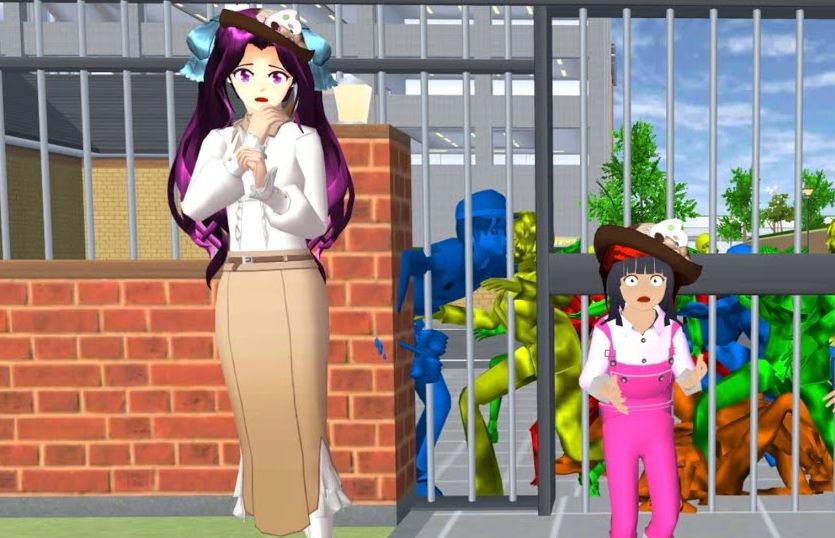 Ilustrasi Poki Games Sakura School Simulator, cek link resmi Poki di sini