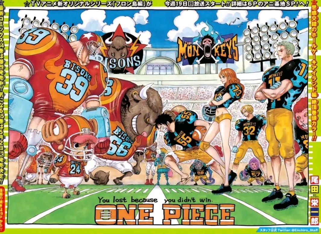 One Piece Color Spread Chapter 858.