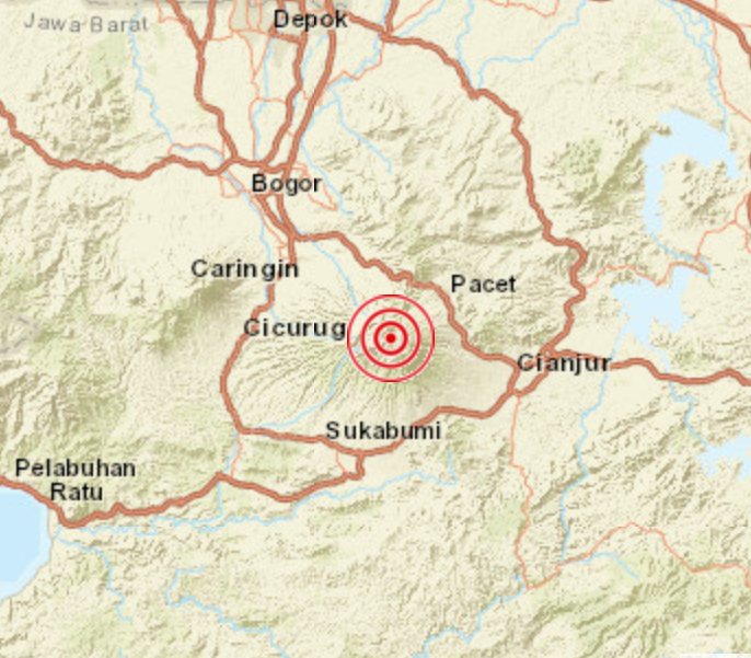 Gempa Bumi Malam Ini Mengguncang Daratan Sukabumi, BMKG ...