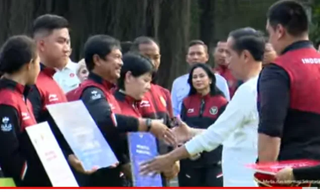 Kepada Para Penerima Bonus SEA Games 2023, Presiden Joko Widodo Sampaikan Pesan ini