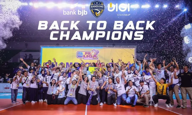 Hasil Proliga 2023: Bandung BJB Tandamata Pertahankan Gelar Lewat Kemenangan Dramatis 