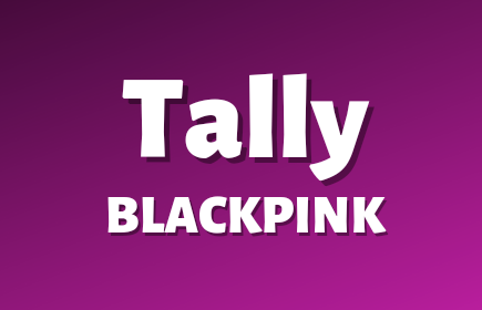 Lagu 'Tally' - BLACKPINK, Lirik lagu disertai terjemahannya