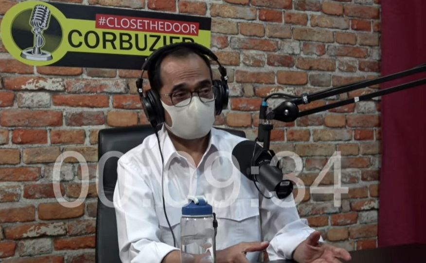 Menteri Perhubungan Budi Karya Sumadi saat hadir di Podcast Deddy Corbuzier.