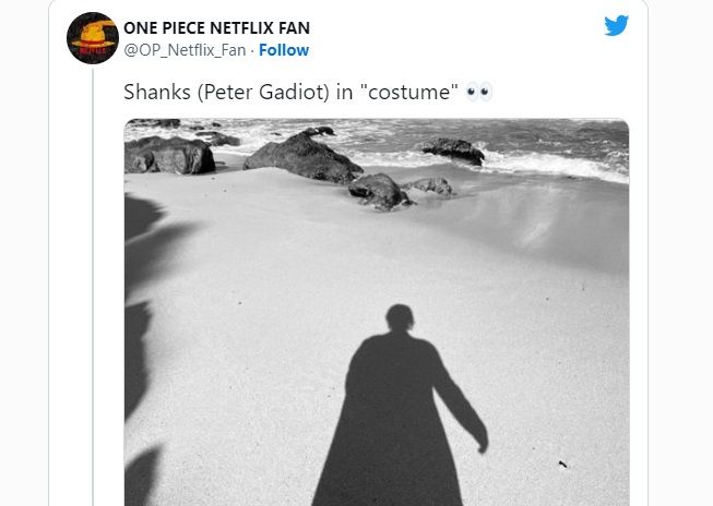 Siluet Shanks dalam Pembuatan Film One Piece Netflix