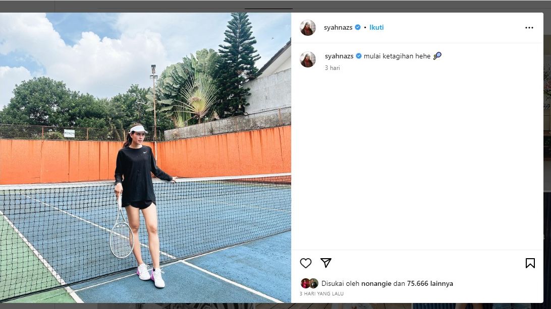 Syahnaz dan Rendy Kjaernett Kompak Matikan Kolom Komentar di Instagram