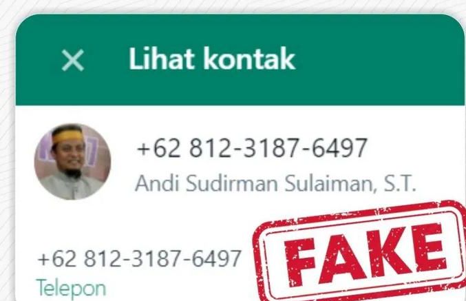 ilustrasi peniouan yang mengatasnamakan Gubernur sulsel