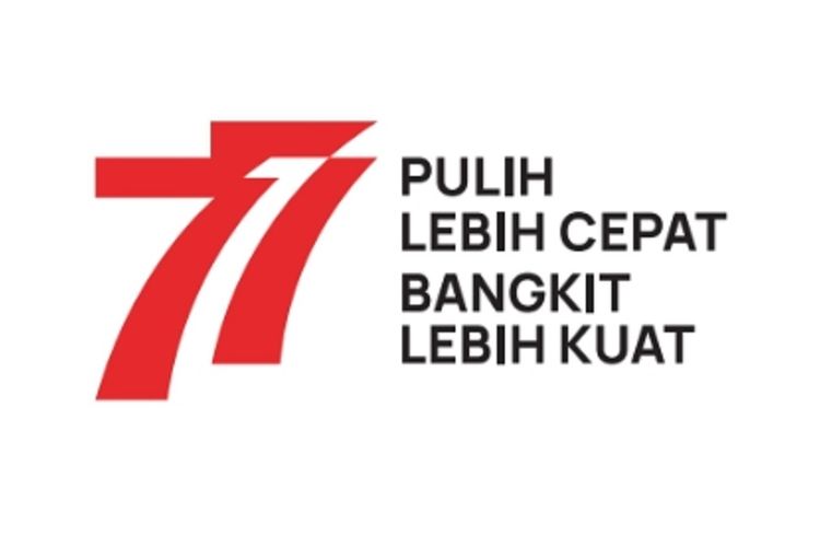 Unduh Tema dan Logo HUT RI ke 77 Tahun Indonesia Merdeka 'Pulih Lebih
