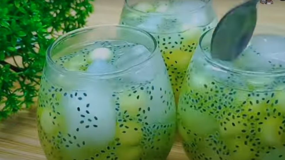 Resep Simpel Minuman Segar Es Melon Selasih untuk Berbuka Puasa, Bahan-Bahannya Mudah Didapatkan