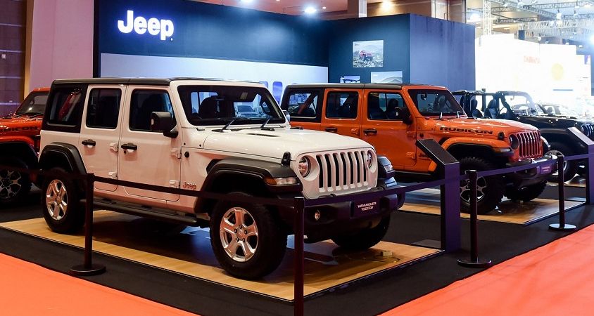 Jeep Wrangler Rubicon 2021 di ajang IIMS Hybrid 2021 harga tidak naik
