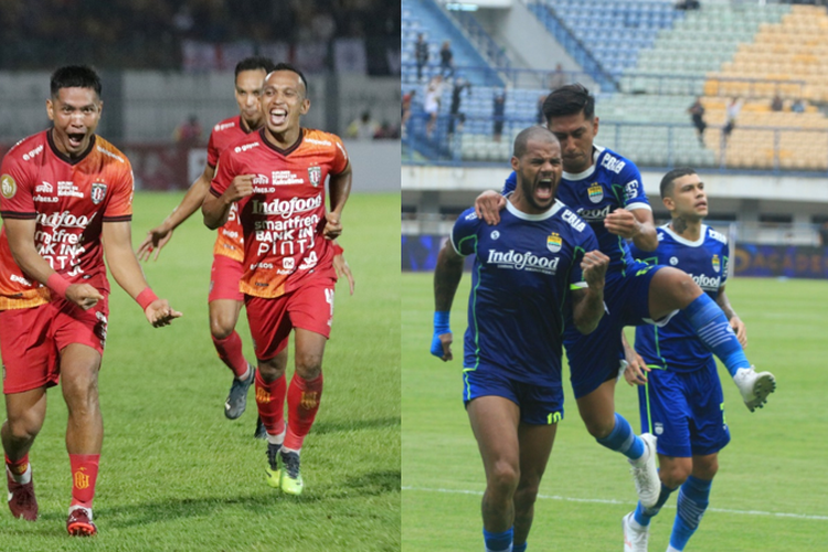 Persib vs bali united. Бандунг.