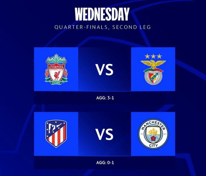 Jadwal bola malam ini