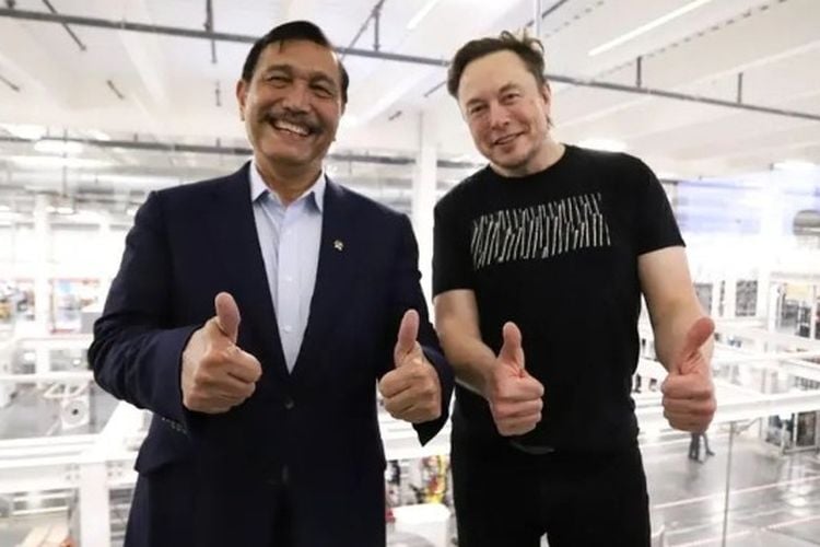 Luhut Pandjaitan Ungkap Rencana Bertemu Elon Musk Bulan Depan, Tesla Jadi Investasi di Indonesia?