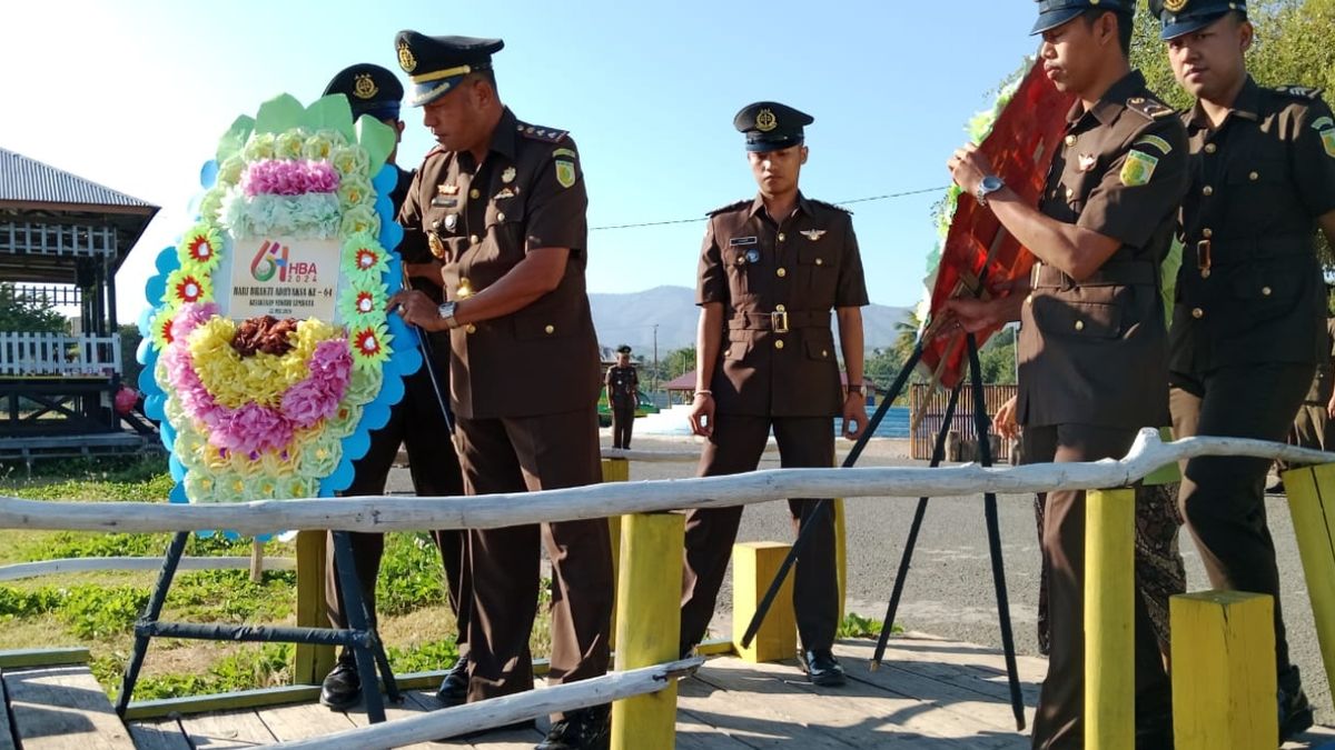 Peringati Hari Bhakti Adhyaksa Ke Dan Hut Iad Ke Xxiv Kejaksaan