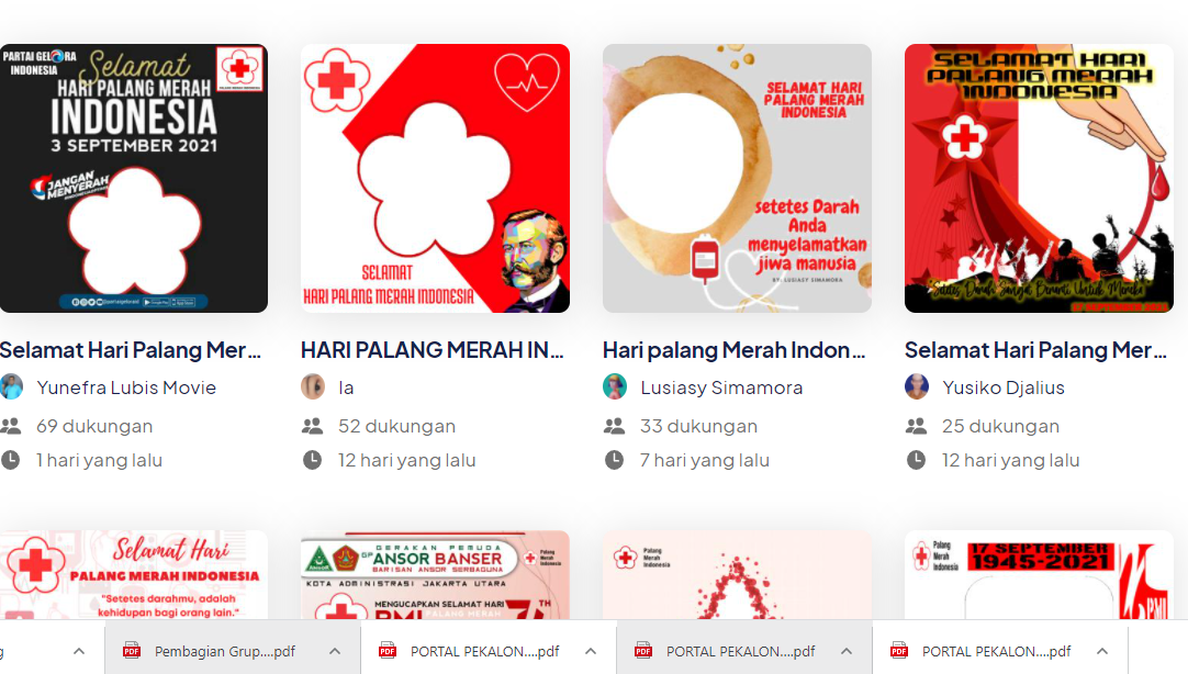 13 Link Twibbon Hari PMI 3 September 2021, Ramaikan Hari PMI Ke 76 Di ...