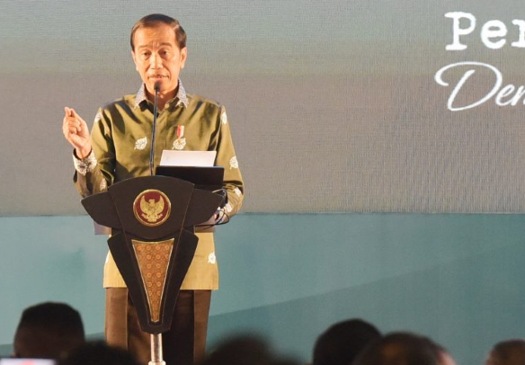 Presiden Joko Widodo menghadiri Puncak Peringatan Hari Pers Nasional Tahun 2023 di Gedung Serbaguna Pemerintah Provinsi Sumatra Utara, Kabupaten Deli Serdang, Kamis, 9 Februari 2023.