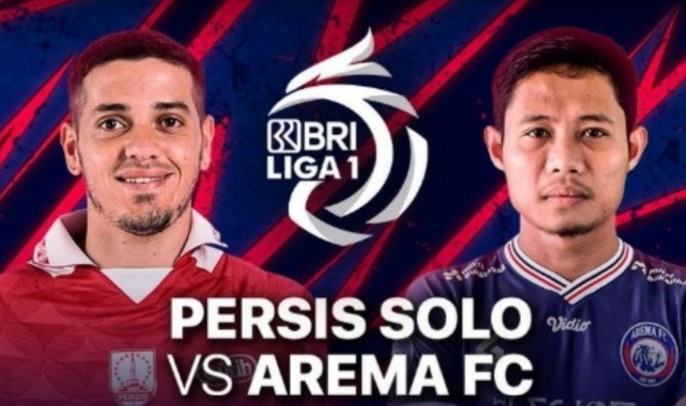 Jadwal acara TV Indosiar hari ini menghadirkan live Persis Solo vs Arema FC