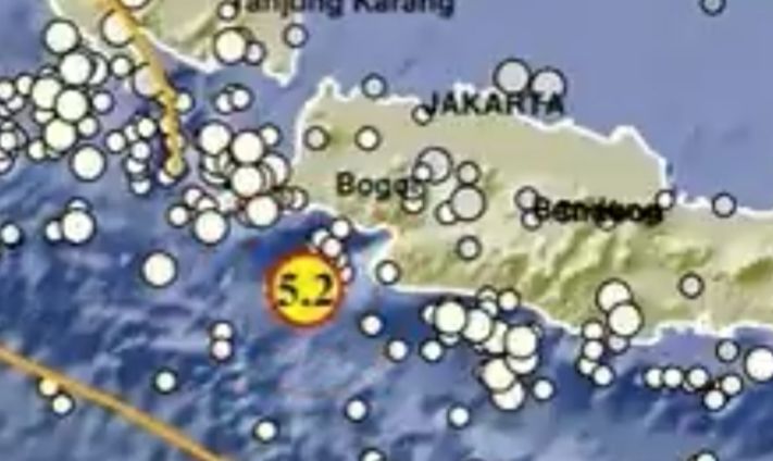 Info gempa Banten terkini hari ini, Selasa, 7 Februari 2023.