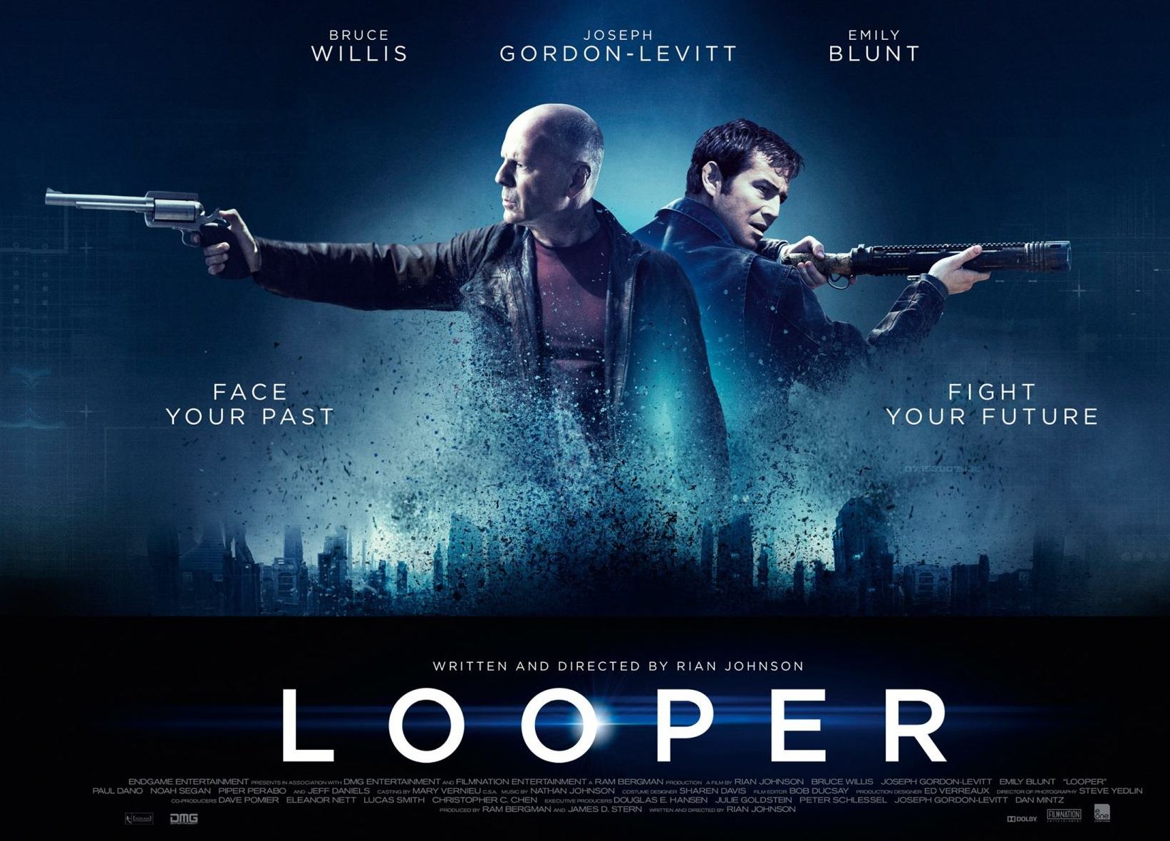 Sinopsis Film Looper Di Bioskop Trans TV Malam Ini Pukul 21.30 WIB