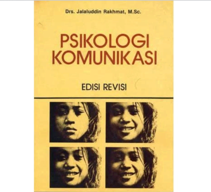 Buku Psikologi Komunikasi karya Jalaluddin Rakhmat