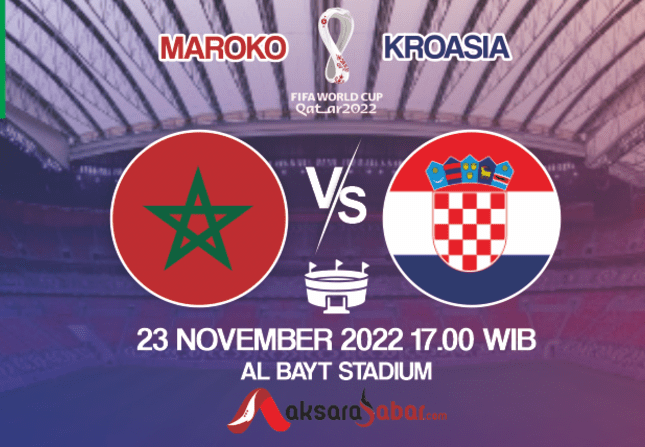 Link Live Streaming Maroko vs Kroasia Piala Dunia Qatar 2022