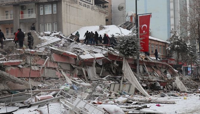 Situasi pasca gempa Turki dan Suriah magnitudo 7,8 SR