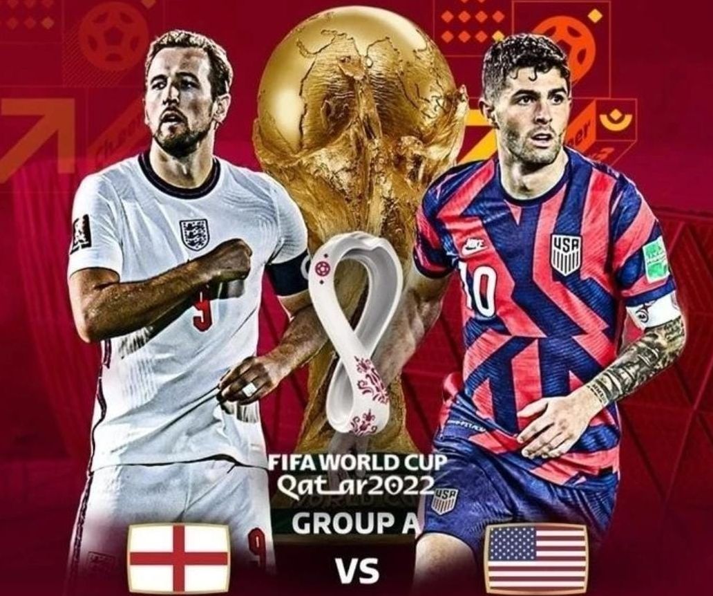 Link Live Streaming Inggris vs Amerika Serikat Piala Dunia 2022 Malam